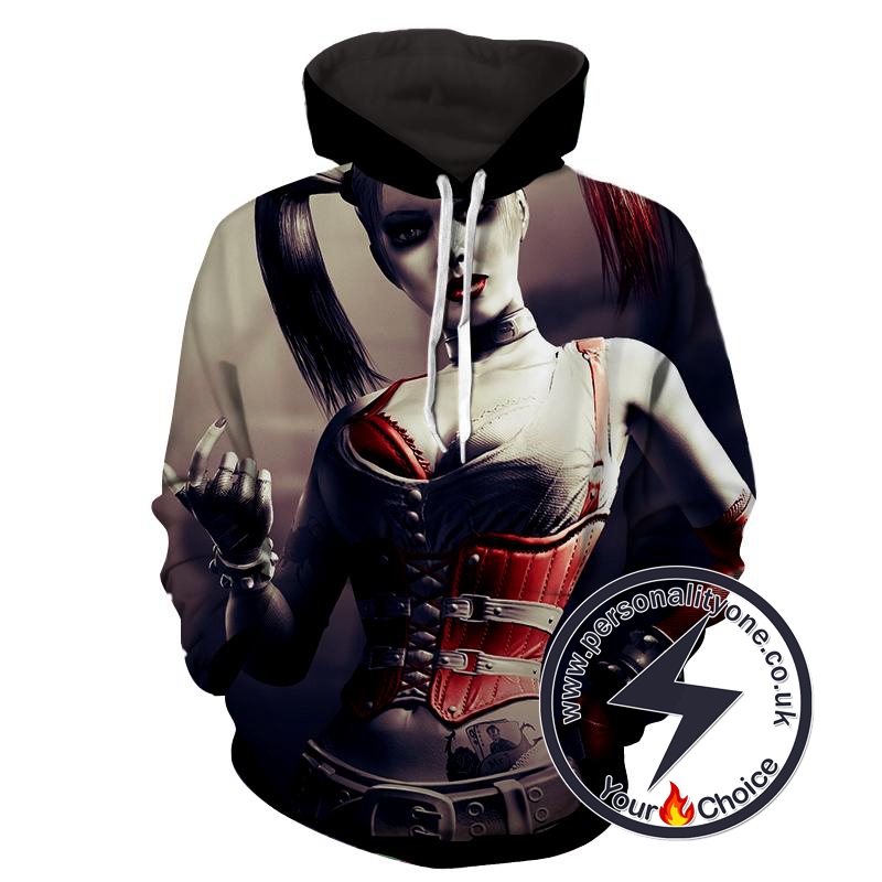 Harley Quinn - Harley Quinn 3D - Hoodies